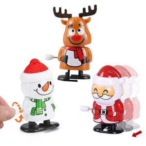 Christmas clockwork toy: Twist it to bring festive atmosphere to your party. The best Christmas gift. Suitable for 3-5