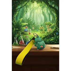 3D printed bulbasaur keychain