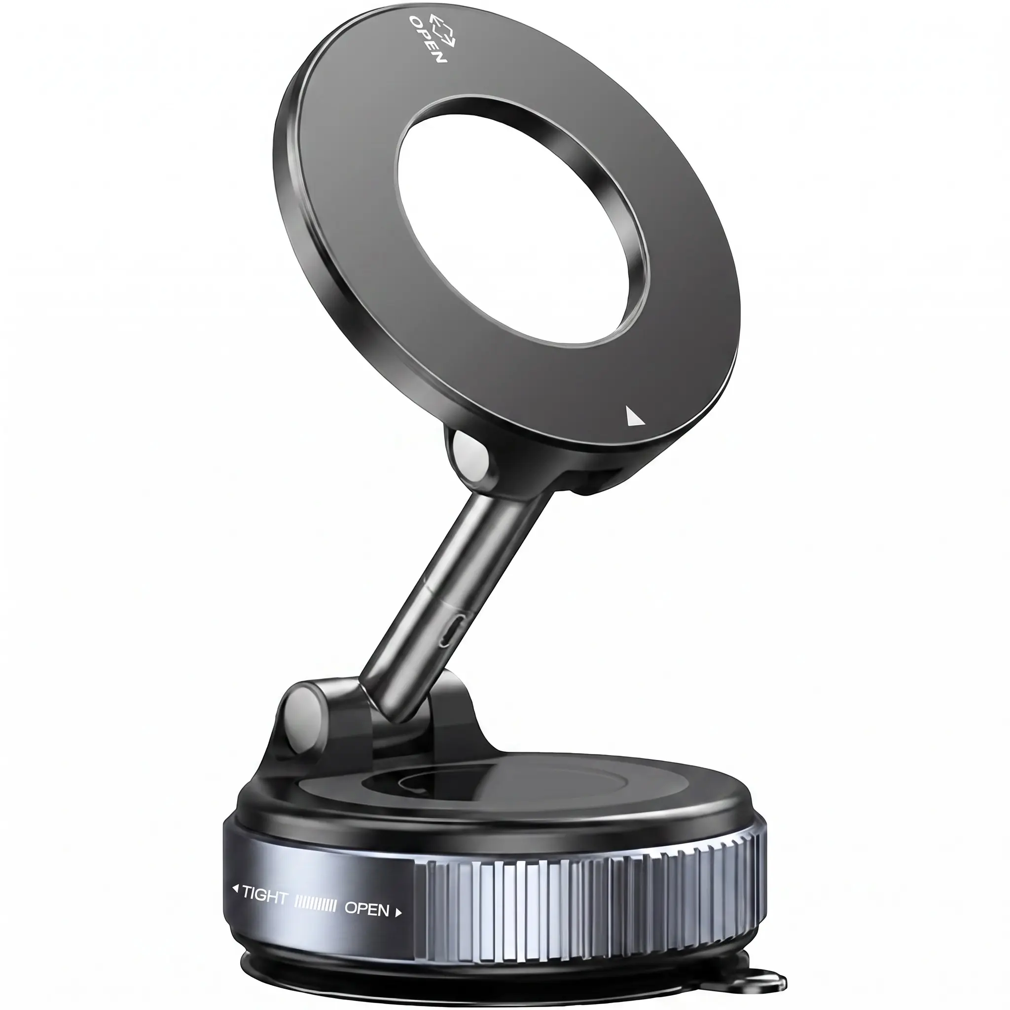Guccqueen Universal Magnetic Car Phone Holder - Reusable Nano Gel Mount, MagSafe-Compatible iPhones Fit, Foldable, Car Interior Accessories, Auto Accessories Interior, Magnetic Phone Mount (Dashboard Use), Phone Holders For Your Car Magnetic, Cellphone Ho