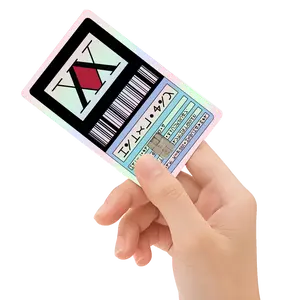 Hunter License Holographic Credit Card Decal Hunter License Holographic Credit Card Decal