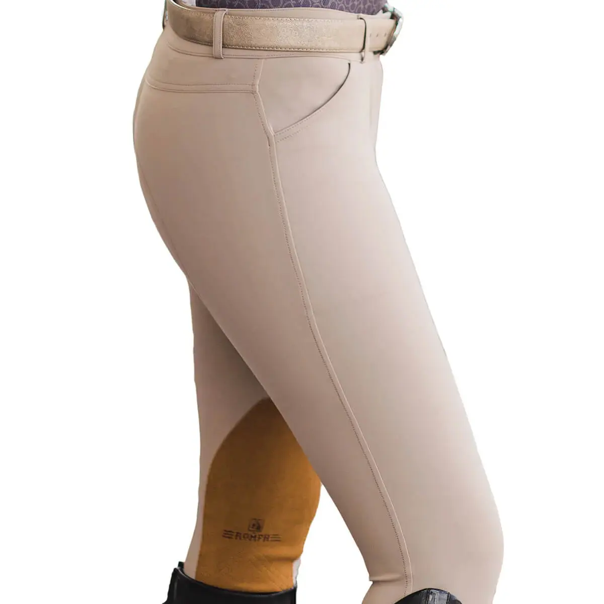 ROMFH® Willow Euro Suede Knee Patch Breech