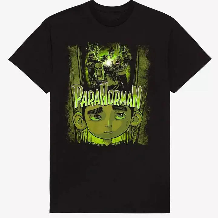 ParaNorman 2012 Stop Motion Horror Comedy Vintage Graphic Tee XY130808