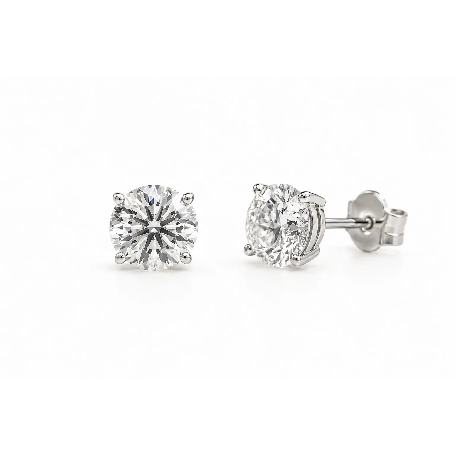 2CT DIAMOND STUD EARRINGS 2CT DIAMOND STUD EARRINGS