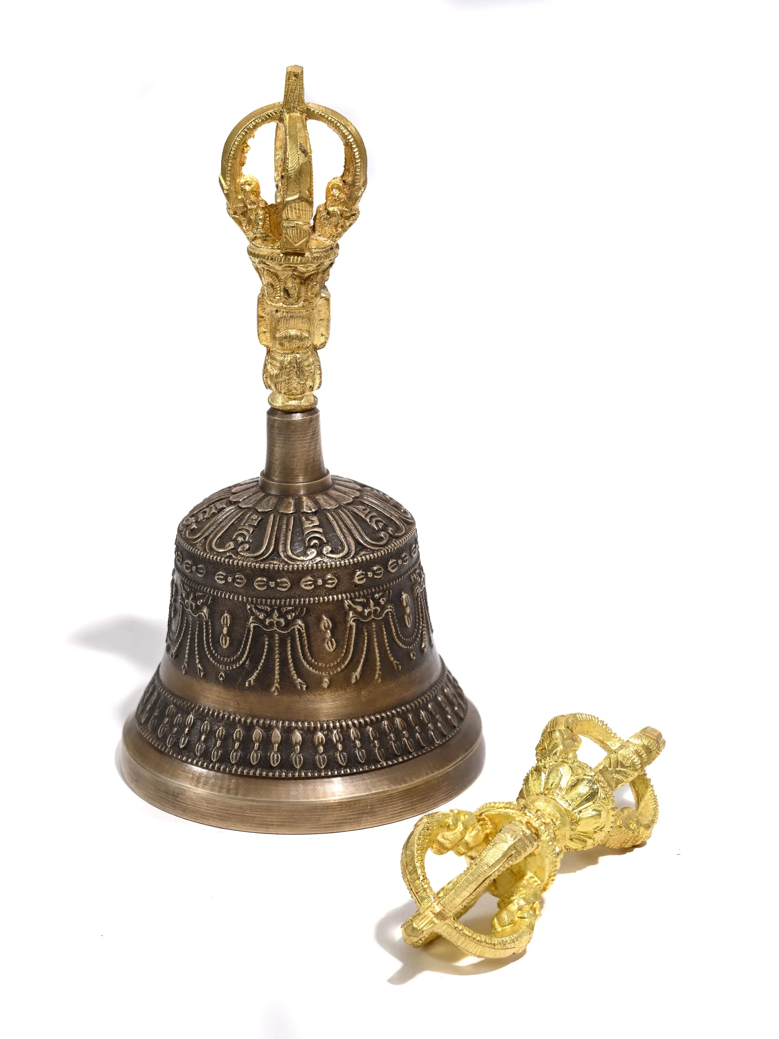 Buddhist Ritual Bell & Dorje Buddhist Ritual Bell & Dorje
