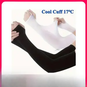Ice Silk Sun Protection Sleeves Nylon Material UPF 50+ High Breathability 99% UV Block Cycling Sports Arm finger save goalkeeper gloves