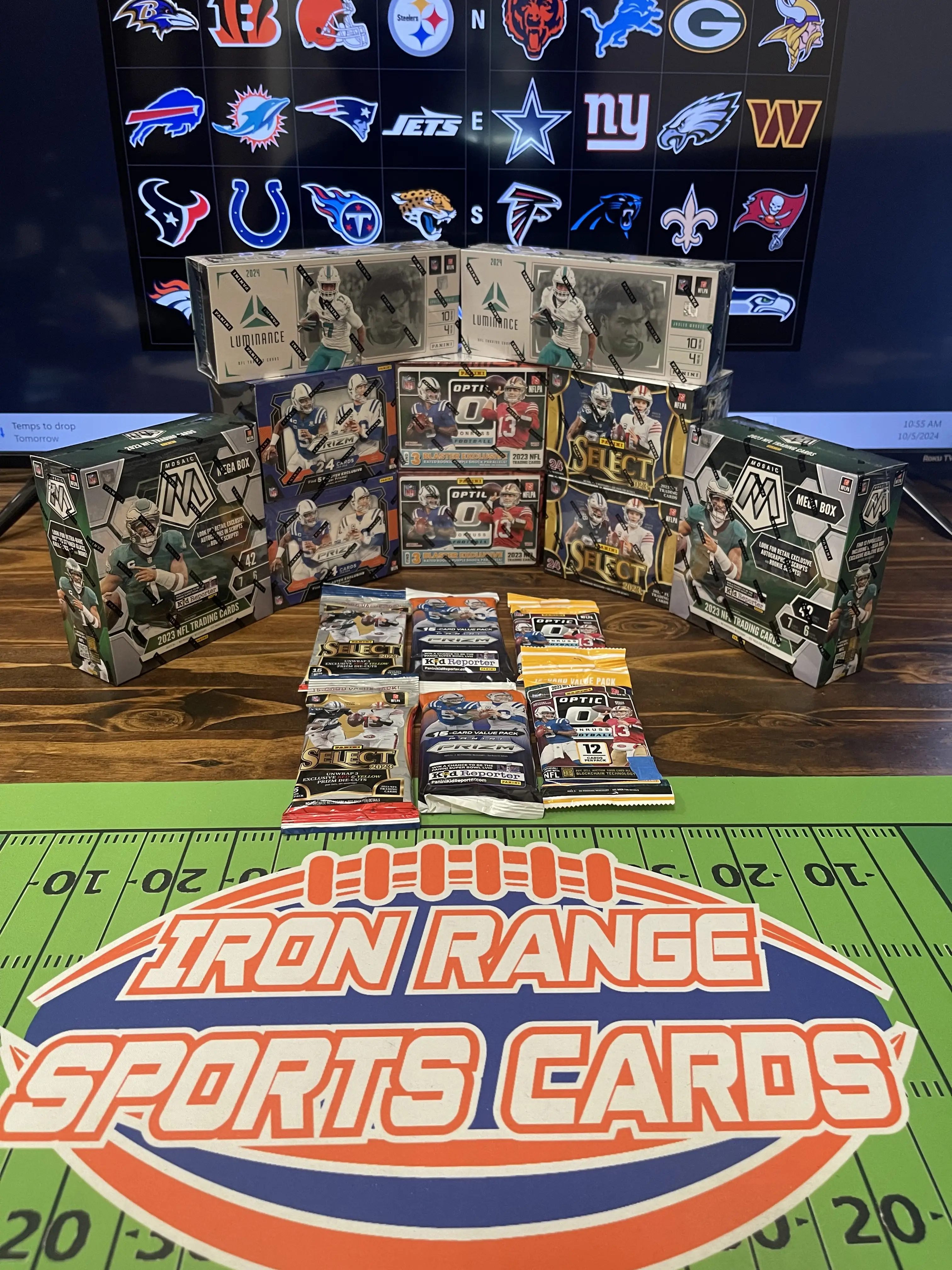 Panini NFL Sports Card Break PYT #179 2023-2024 (16) total sports and sports card items for break!! Check Description For Layout! "PLEASE READ THE DES