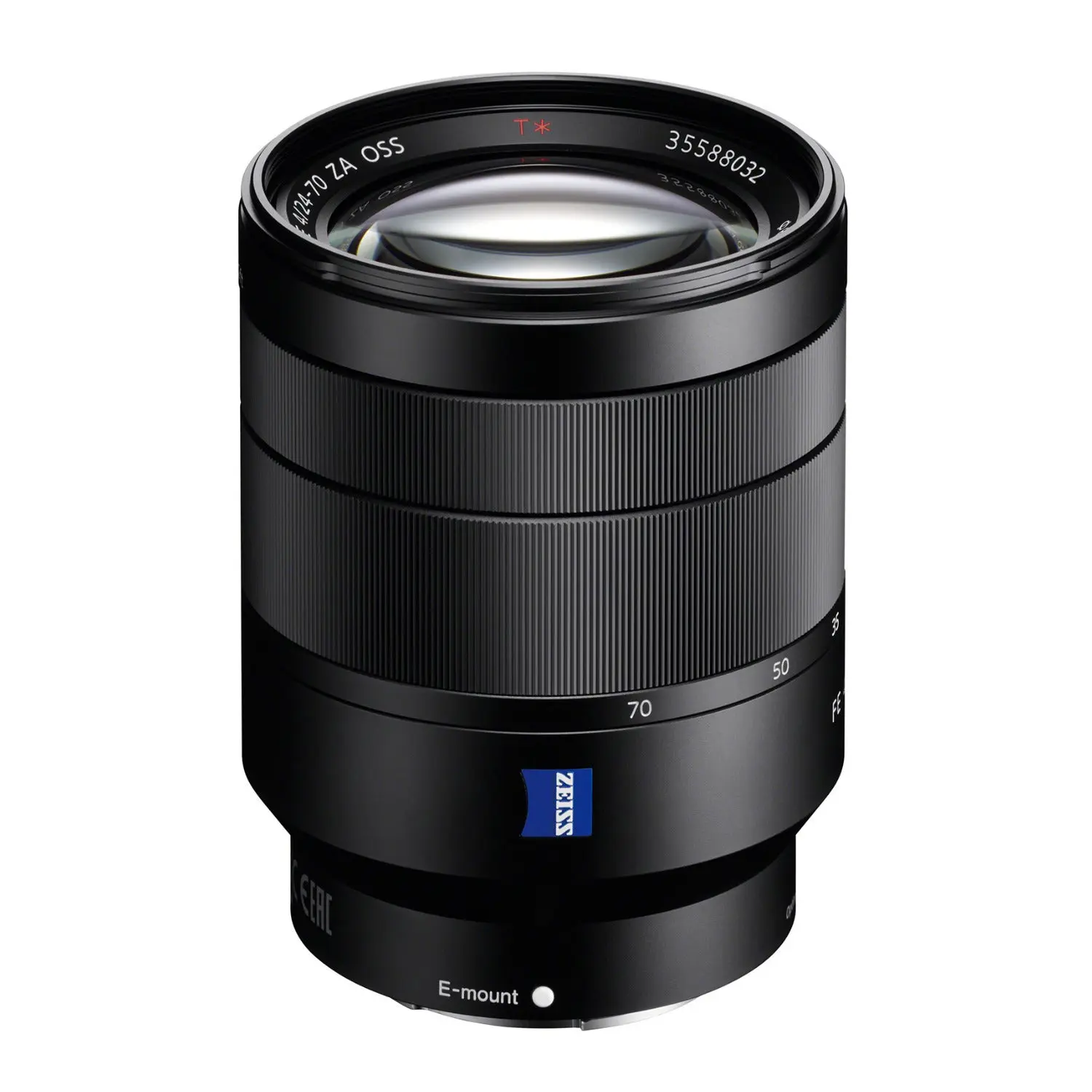 Sony Vario-Tessar T* FE 24-70mm F4 ZA OSS Camera Lens (Used), Mount, Compact, F/4 Constant
