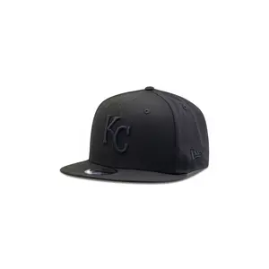 New Era Kansas City Royals MLB Basic Snapback Black on Black 950 Adjustable Cap 11591050