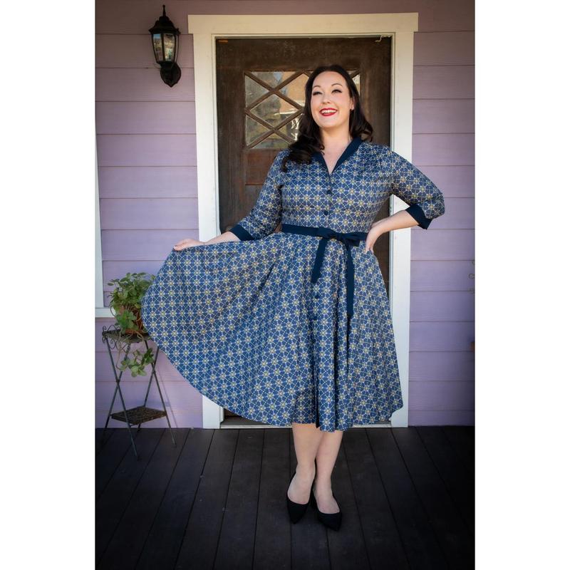 Monte Carlo Dress - Citrus Tile *sale