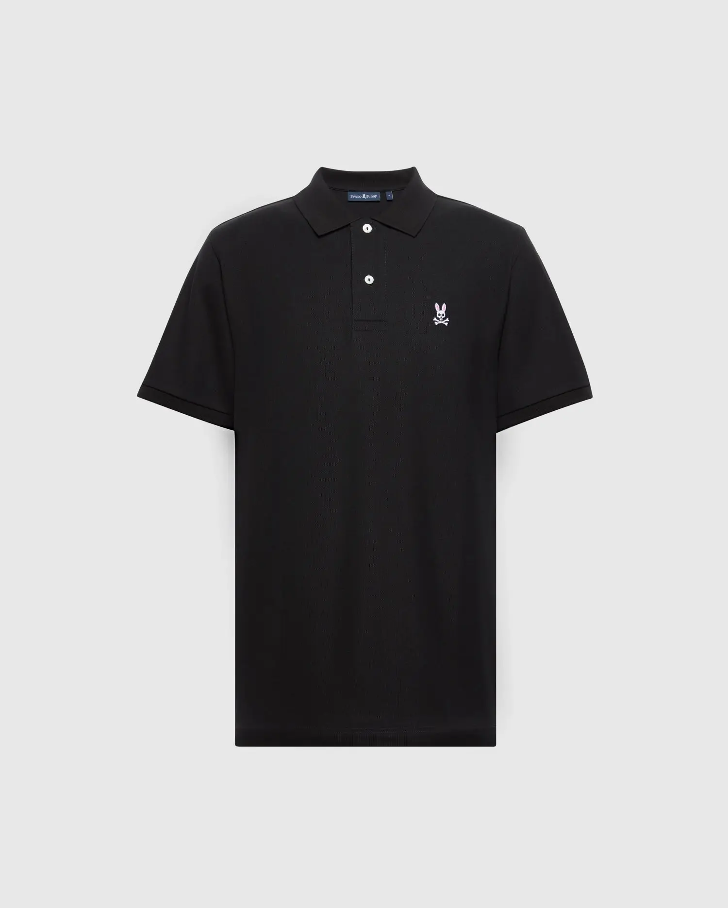 Psycho Bunny Men’s Classic Piqué Polo Shirt Black