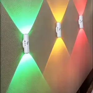 4pcs Modern Smart RGB LED Wall Lights with Motion Sensor, USB-Powered Indoor Lighting with Dimmable Color Changing, Energy-Efficient for Home, Hallway, Stairs, Living Room, Bedroom - Ideal Christmas Gift, Wall Light, Warm Ambient Lighting