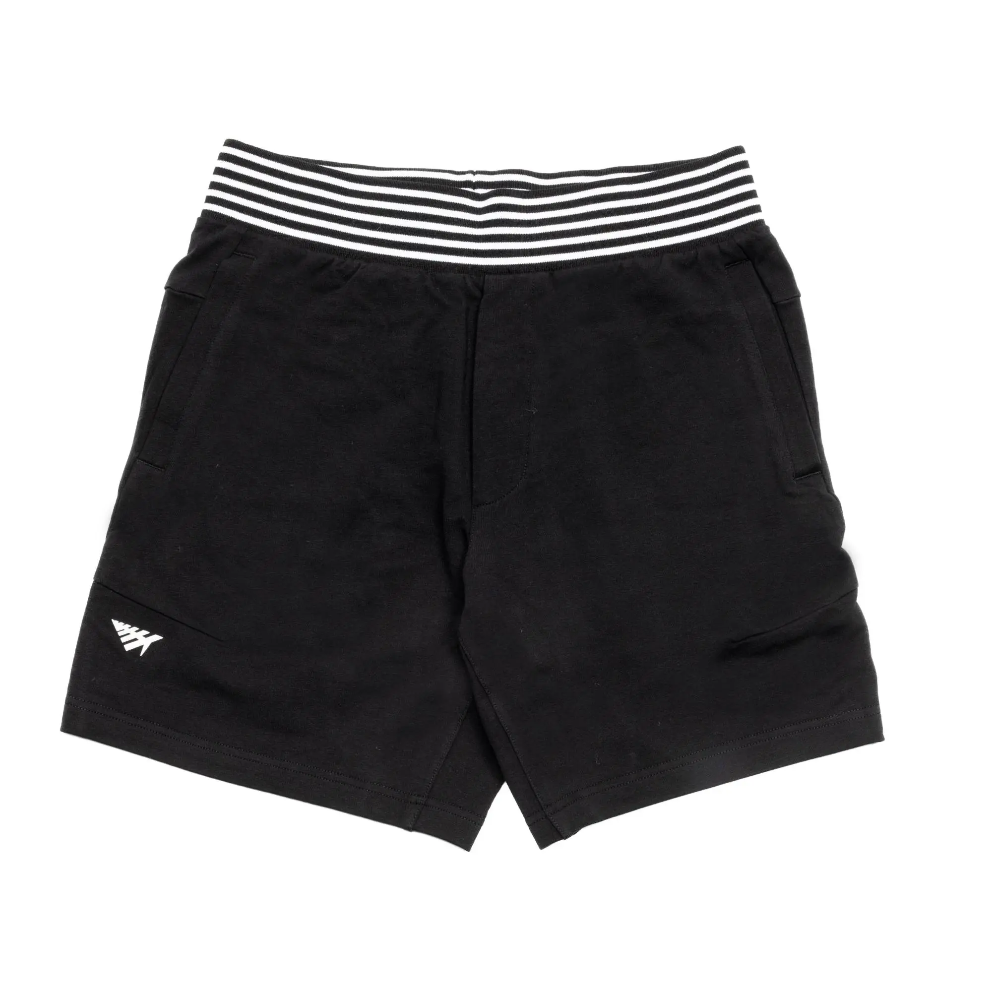 Paper Planes Gusset Shorts in Black