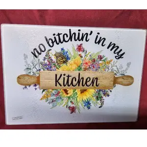 no b in ny kitchen handmade custom glass cutting board