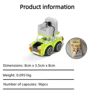Mr. Bean's Car with Sofa Compatible Lego Building Blocks Educational Toy