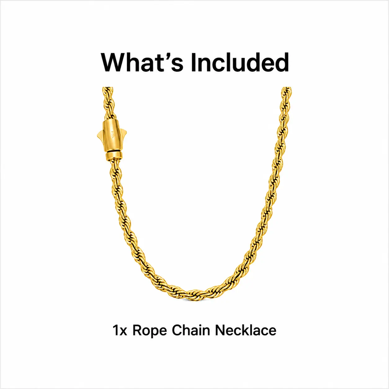 14K Gold Plated 6mm Oval Rope Chain Necklace with Lobster Clasp jewelry gift faith anniversary memorial day campaign statement fashion faith cross necklace multicolor dainty for men exquisite practical set daily match daughter christian religious free