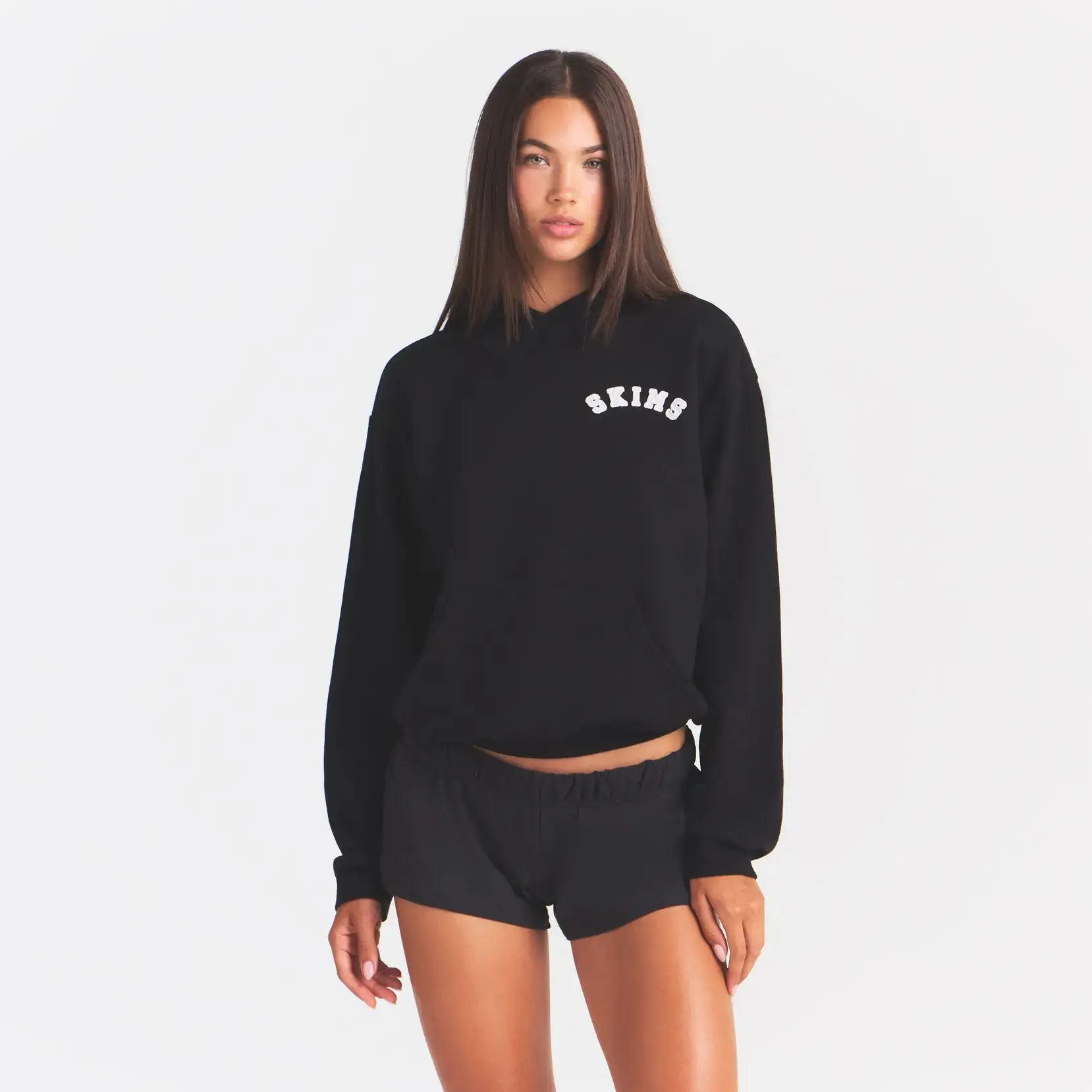 SKIMS COTTON FLEECE CLASSIC HOODIE SKIMS COTTON FLEECE CLASSIC HOODIE