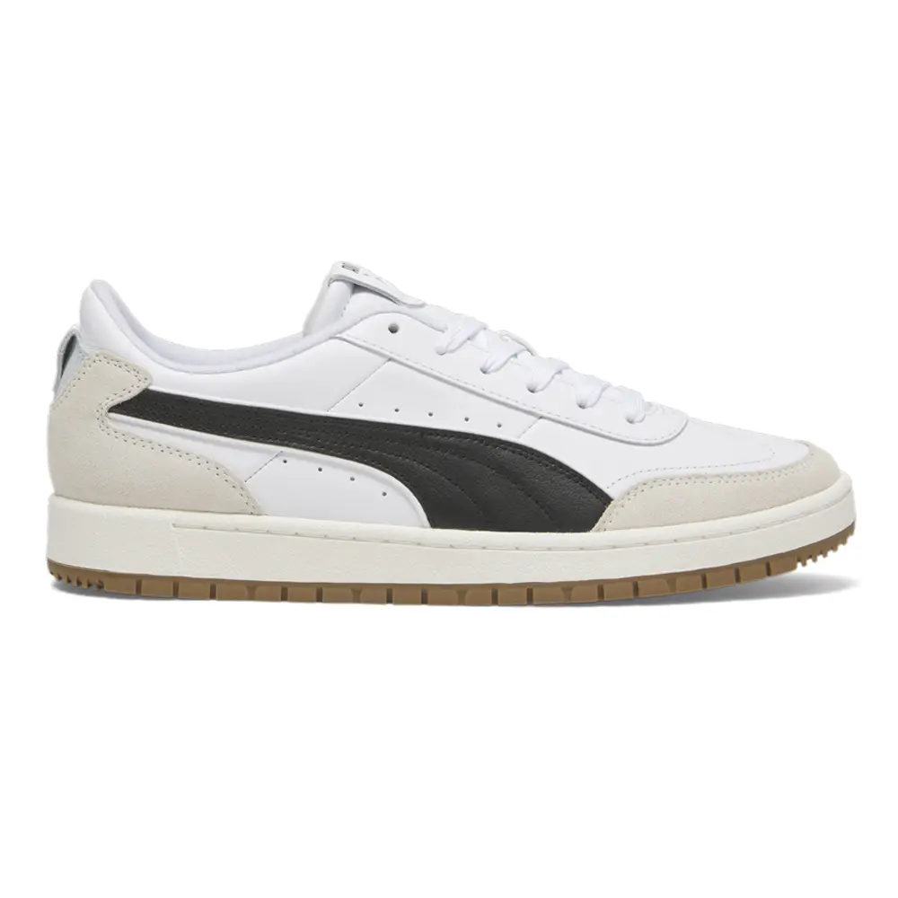 PUMA Mens Premier Court Archive Lace Up Sneakers Shoes Casual - White PUMA Mens Premier Court Archive Lace Up Sneakers Shoes Casual - White