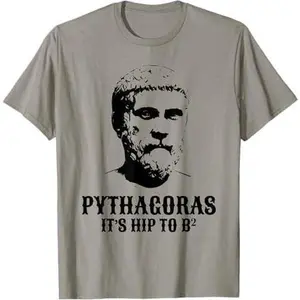 Math mathematician philosopher Pythagoras T-Shirt