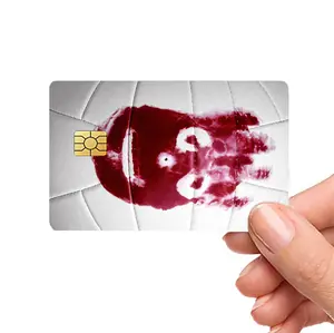 Wilson Castaway Card Cover Pop Culture Vinyl Skin Stickers