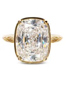 Taylor's Sterling Silver Elongated Cushion Cocktail Ring Taylor's Sterling Silver Elongated Cushion Cocktail Ring