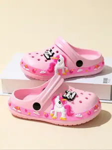 Hole Shoes, Toddler & Middle Kids Fashion Beach Sandals, Lightweight Comfortable, Unisex Casual Outdoor Sports, Water Resistant