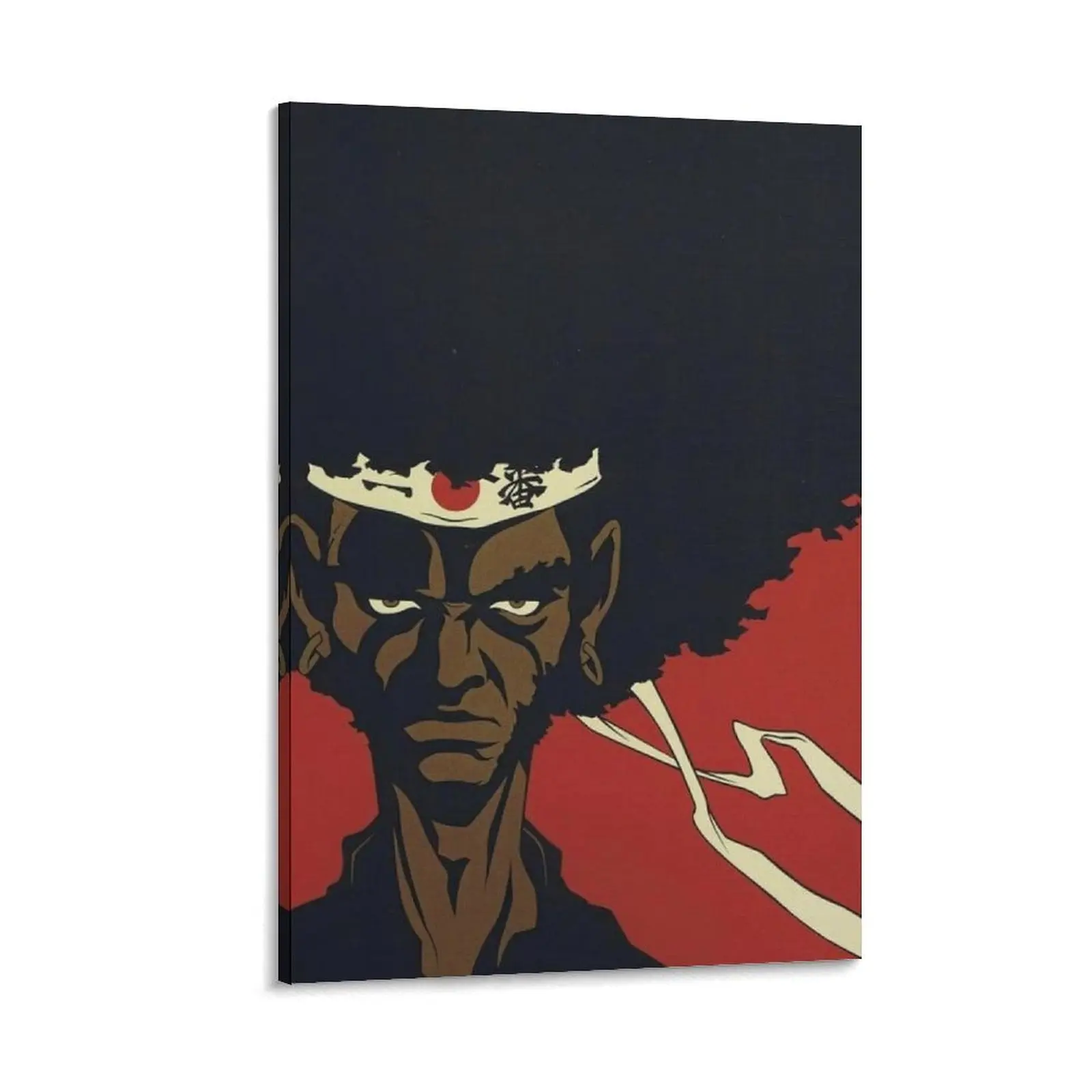 Cool Posters for Guys Bedroom Afro Samurai Anime Decor Poster Wall Art Canvas Canvas Poster Bedroom Decor Sports Landscape Office Room Decor Gift Frames Ornaments Decoration Artistic Photo Print