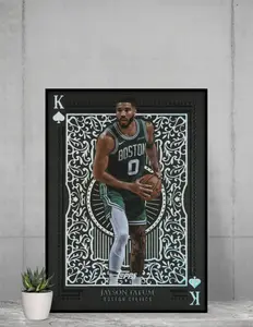 Topps 2025 All Kings Jayson Tatum 12x17 Poster Boston Celtics