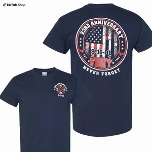 [HOT] FDNY 23rd Anniversary 9/11 Never Forget TShirt - Sweatshirt - Hoodie, New York Firefighter Memorial Tee, 9-11-01 Tribute Shirt, World Trade Center Tee - Limited Stock