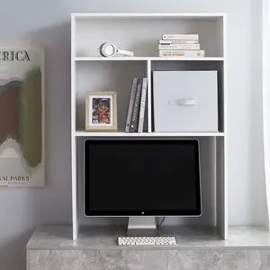 Yak About It Extra Depth Cube Dorm Desk Bookshelf