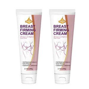 Plant-Based Chest Firming Cream 2pcs, Moisturizer, Body Care, Moisturizing & Tightening Skin, Body Shaping, Lifts Contours, Quick Absorption, Contains Aloe Vera, Avocado Oil, Pomegranate Essence