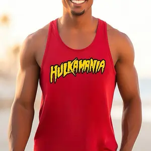 HULKAMANIA, The Incredible Hulk themed Men’s Tank Top