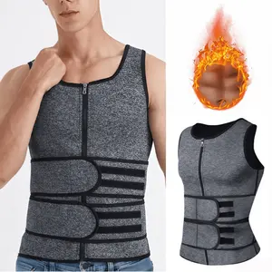 1 PC Men's Sauna Waist Trainer, Adjustable Waist Cincher, Men Breathable Sweat, Waist Trainer for Men, Waist Trainer Trimmer, Sports Protective Gear for Home Gym Workout