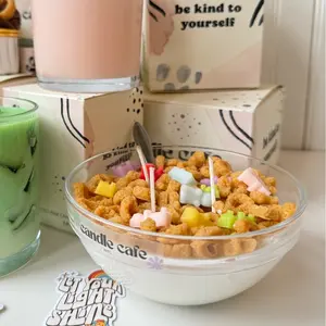 Bear-y Lucky Cereal Candle