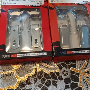 Universal Car Accessories, 2pcs Fastener Clip Alloy Mount Hood Pin, Bonnet Lock Kit, Tuning Lock Kit, Down Hood Lock Latch Pins