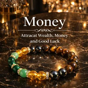 Prosperity Energy Bracelet｜Attract Wealth · Preserve Wealth · Enhance Financial Fortune