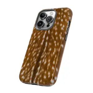 Deer Print Phone Case, Phone Accessories, Cute Phone case, Trendy case, Perfect Gift for Her Him, Phone case for iphone, Creative Double Layer Case
