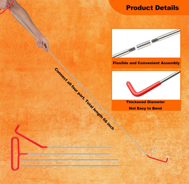 Car Unlock tool set, Car Repair Tool Kit Portable Automotive Tool Set 14 PCS with Carrying Bag for Cars & Trucks Universal Car