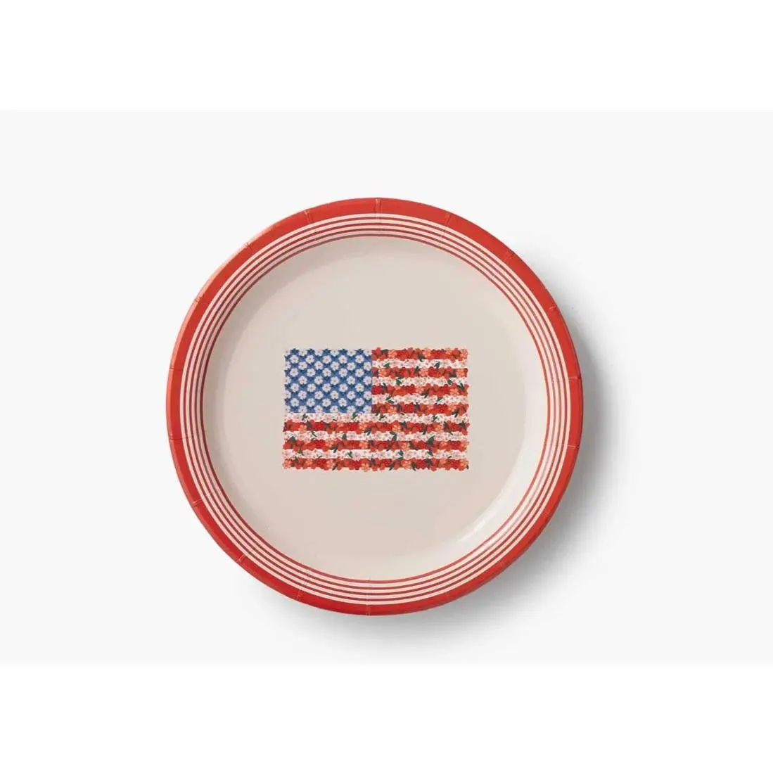 Flag Paper Plates ￼