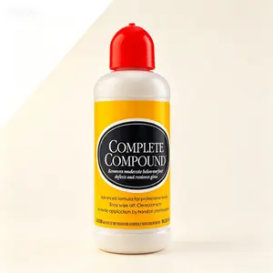 All Automotive Paint Scratch Remover, Complete Compound for Car Finishes, Removes Swirl Marks Water Spots Oxidation Defects, Restores Shine on Clear Coat, 16 oz Bottle