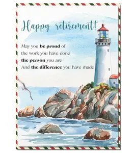 Happy Retirement Card, Retirement Gifts for Men Women, Congratulations Goodbye Farewell Work Colleague