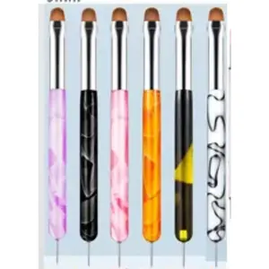 French Manicure 2 Way Art Brush