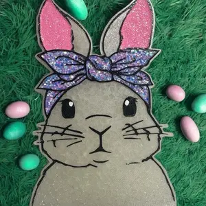 Cute Bunny Car Freshie – Easter Rabbit Scented Car Air Freshener