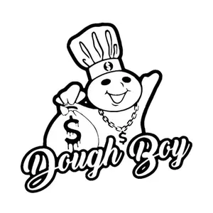 Premium Vinyl Dough Boy Decal for Car and Laptop, Durable Vinyl Material,