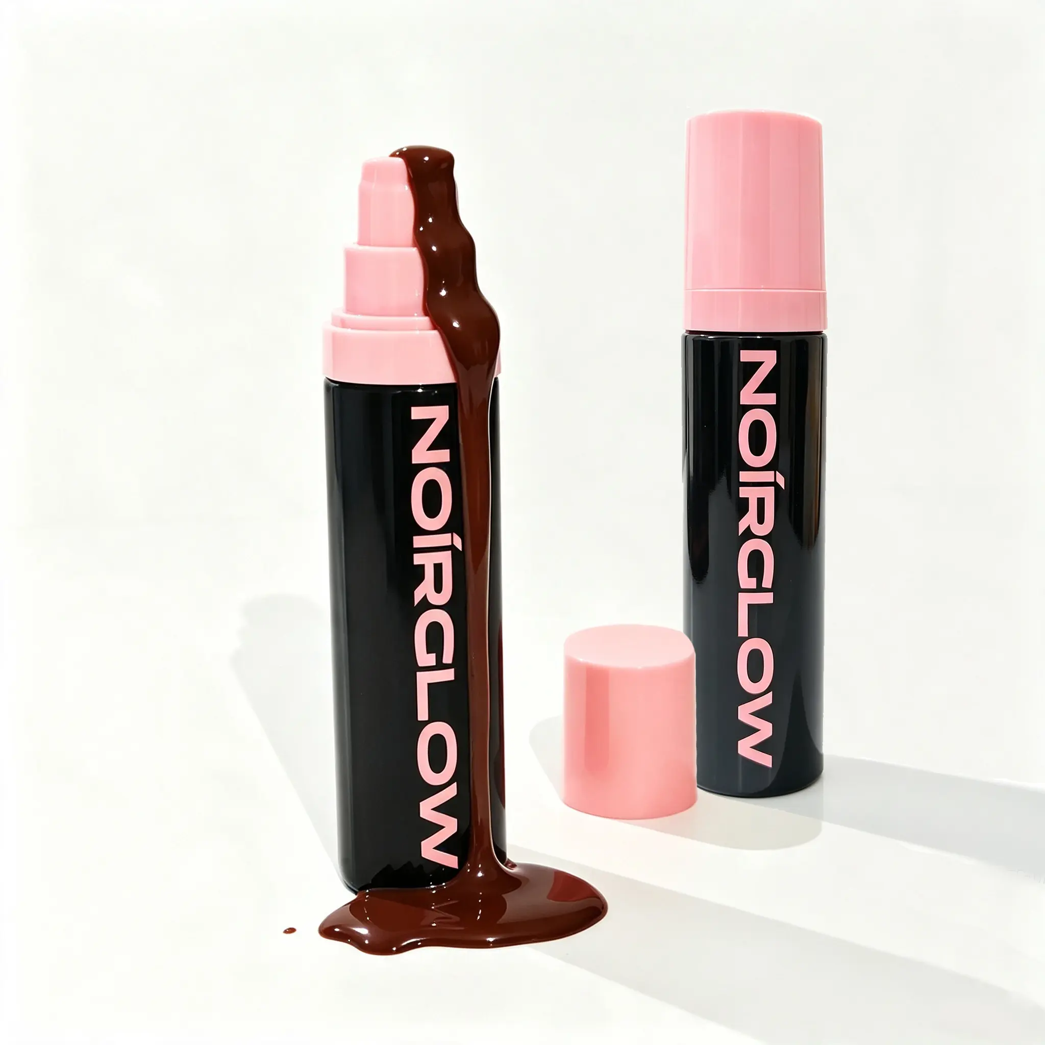 NOIRGLOW Foundation Duo – 2 Shades for a Perfect Match, Lightweight Buildable Coverage, Natural No-Makeup Look