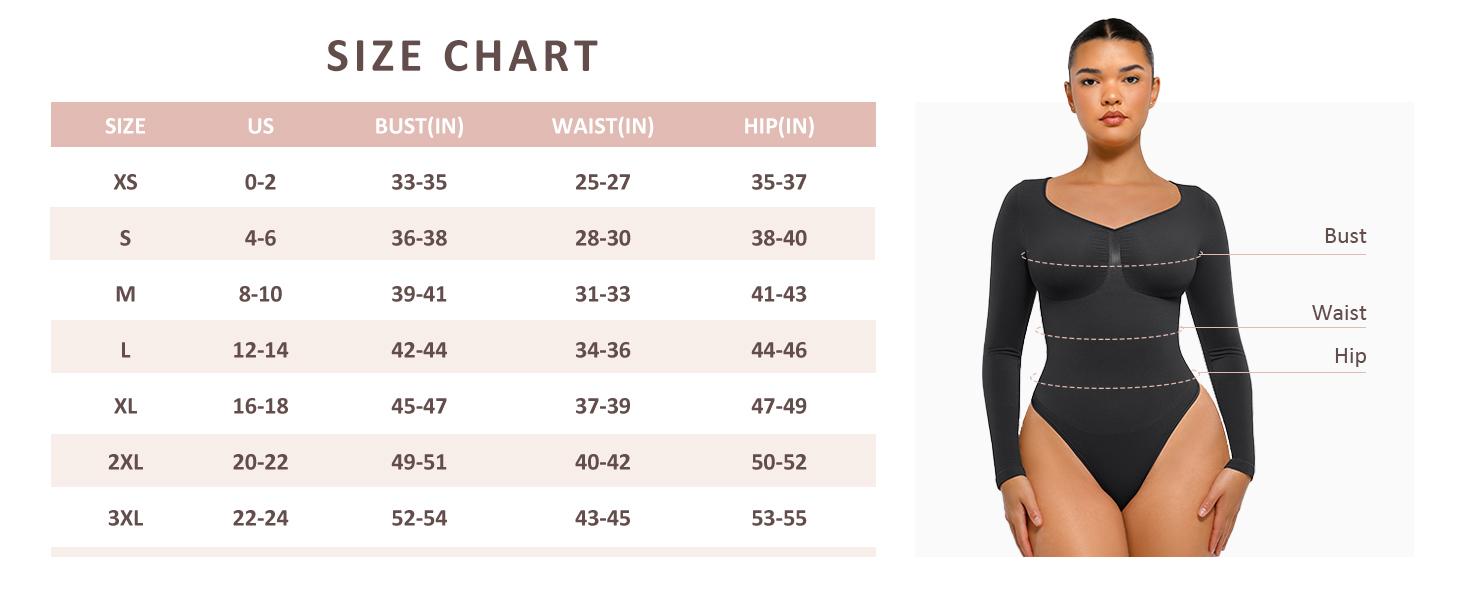 FeelinGirl Women's Seamless  Long Sleeve Thong Bodysuit for Tops and Comfortable for  Lady  Soft   Womenswear  live stream dealsforyoudays