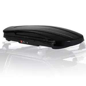 GARVEE Hard Shell Roof Top Cargo Carrier - 17 Cu Ft Capacity, Tool-Free Installation with Locking Keys, Waterproof & Durable SUV Truck Roof Cargo Box for Road Trips, Camping & Travel - 69"L x 33"W x 11"H