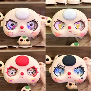 World Cup Soccer Face for Baby Three/ Doll, Custom Replacement Face Only, DIY Decoration