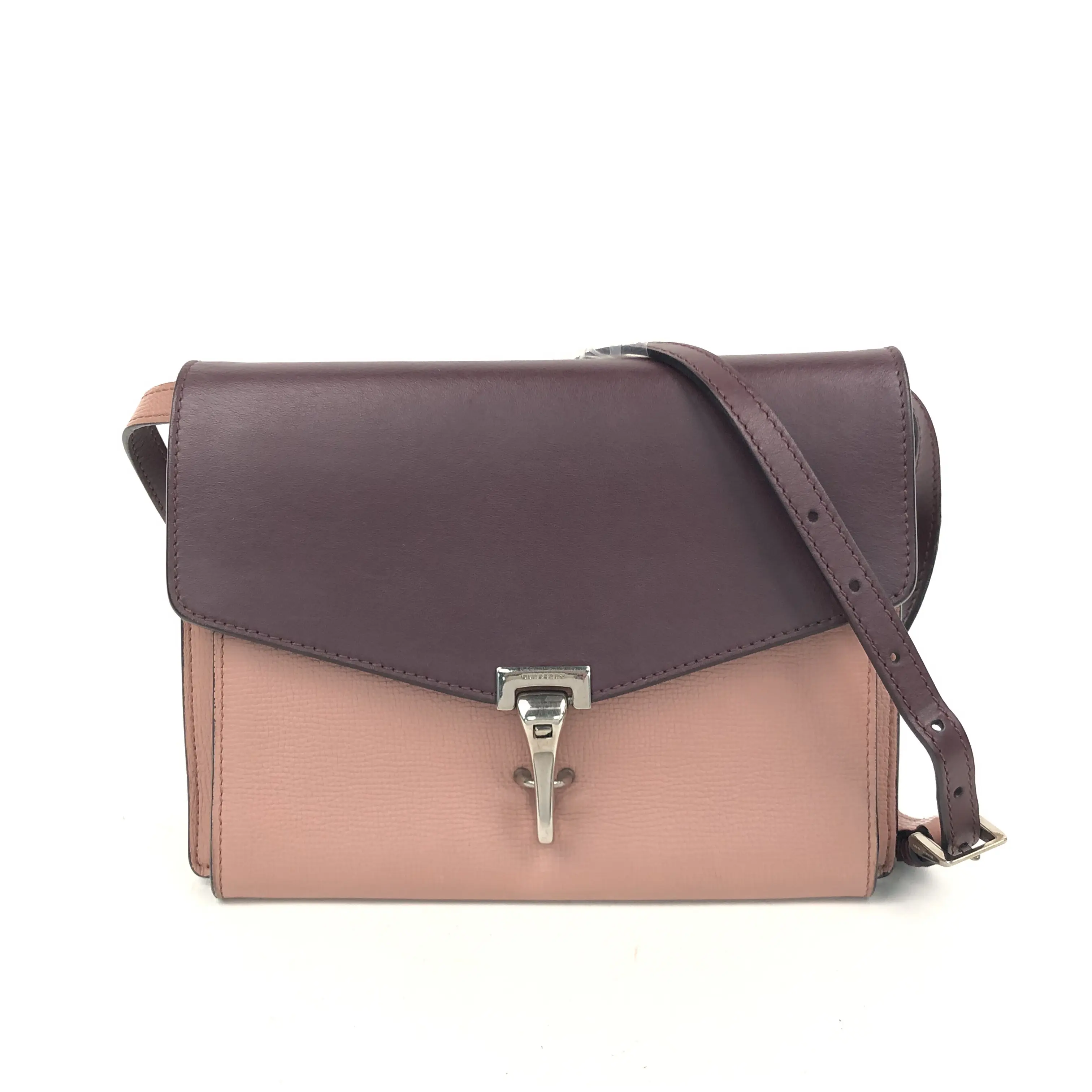 Pre-owned BURBERRY Leather Shoulder Bags 9.45'' R1419 Shoulder Bag C1368007261 0727 T5 Qiqi