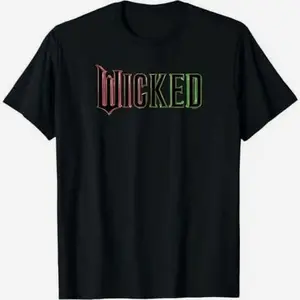Wicked Pink And Green Logo T-Shirt Relaxed Fit T-Shirt
