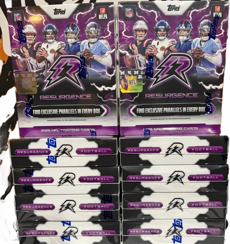 Pick Your Team PYT #200 (10) 2025 Resurgence Mega Boxes NFL football sports card break.